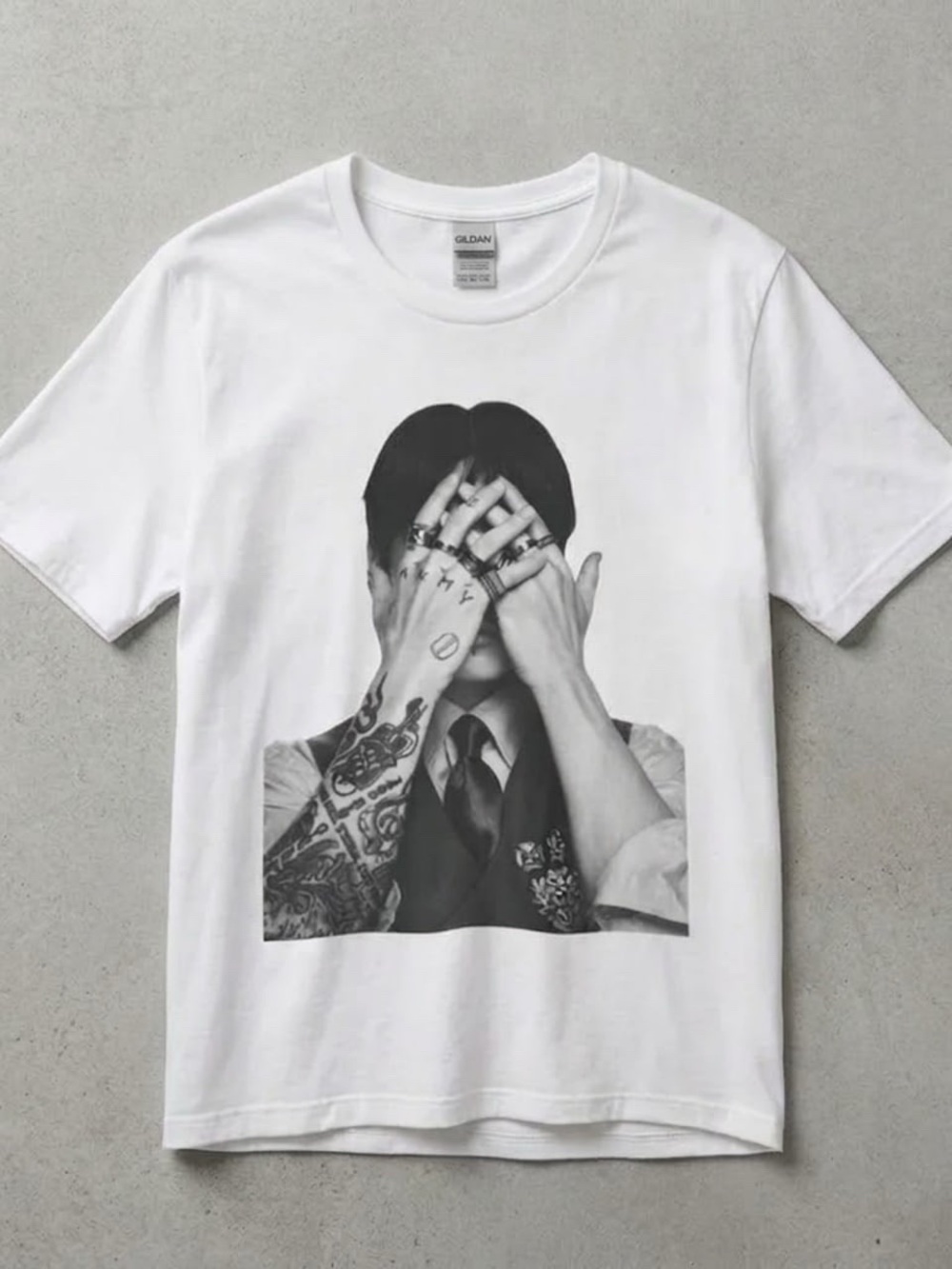 Gildan White Jk Arirang Tour T-shirt